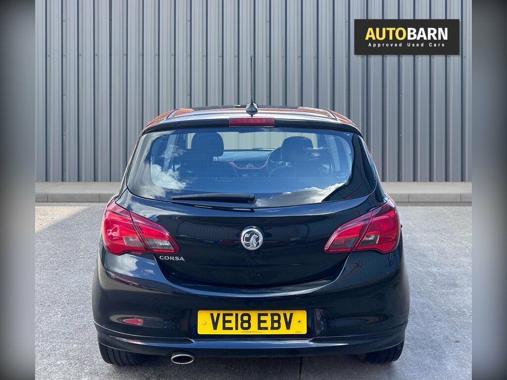 Vauxhall Corsa 1.4I Ecoflex Sri VX Line Hatchback Manu VE18EBV Black #4