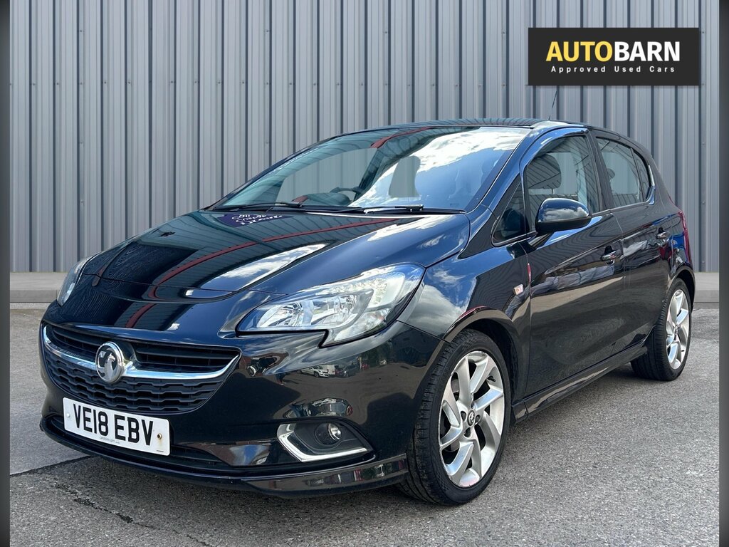 Vauxhall Corsa 1.4I Ecoflex Sri VX Line Hatchback Manu VE18EBV Black #5