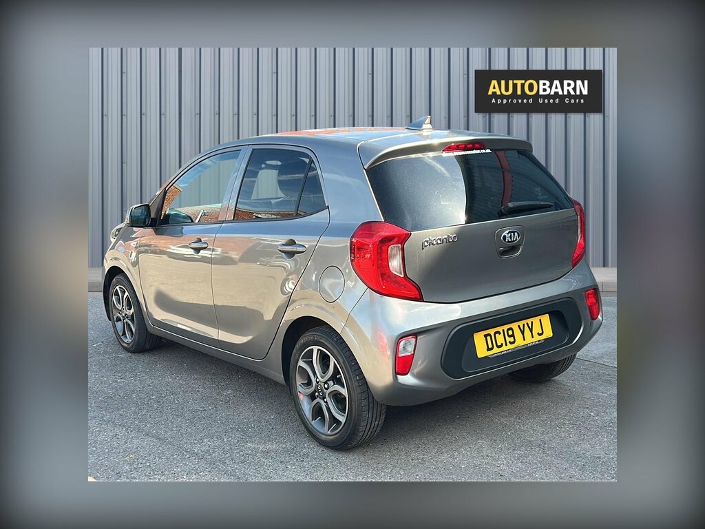 Kia Picanto 1.0 Titanium Edition Hatchback E DC19YYJ Silver #3
