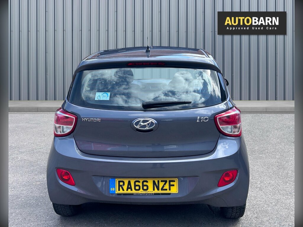 Hyundai I10 1.2 Premium Hatchback Euro 5 87 RA66NZF Grey #3