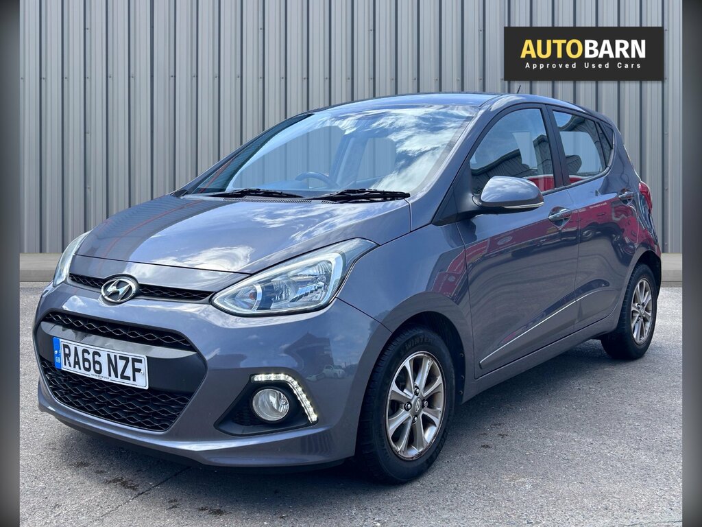 Hyundai I10 1.2 Premium Hatchback Euro 5 87 RA66NZF Grey #4