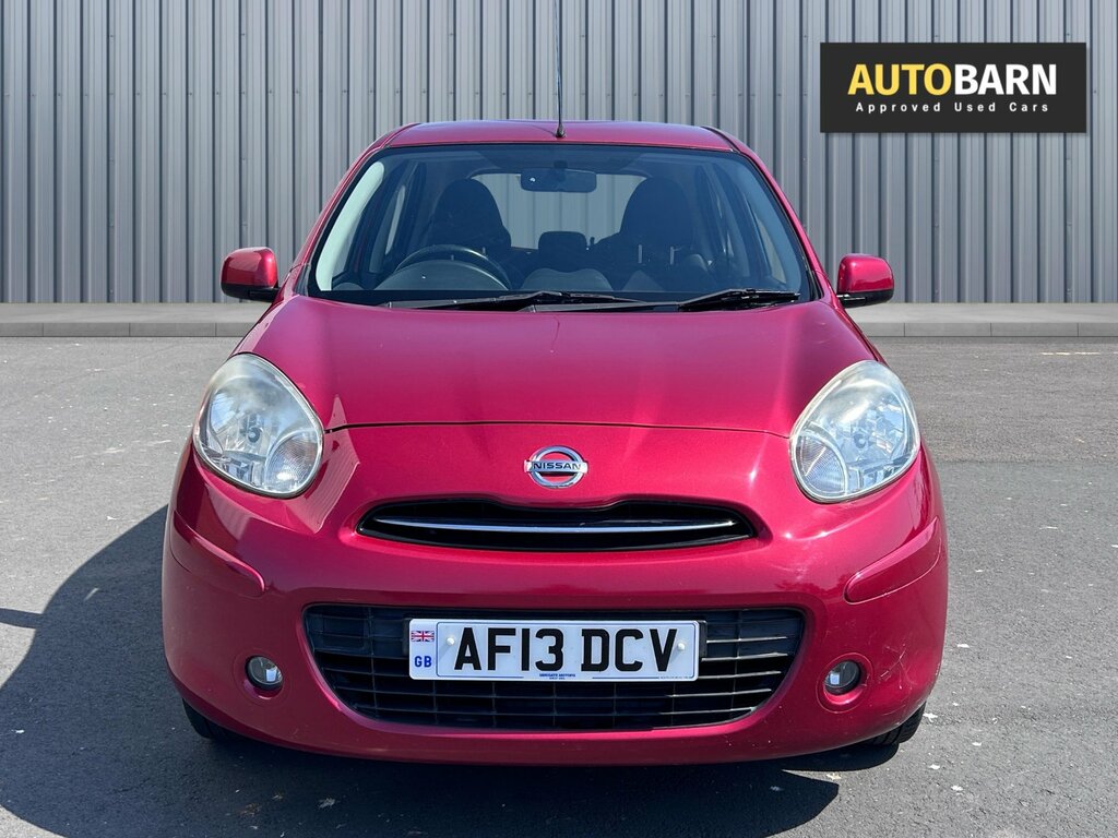 Nissan Micra 1.2 12V Acenta Hatchback Euro 5 AF13DCV Red #5