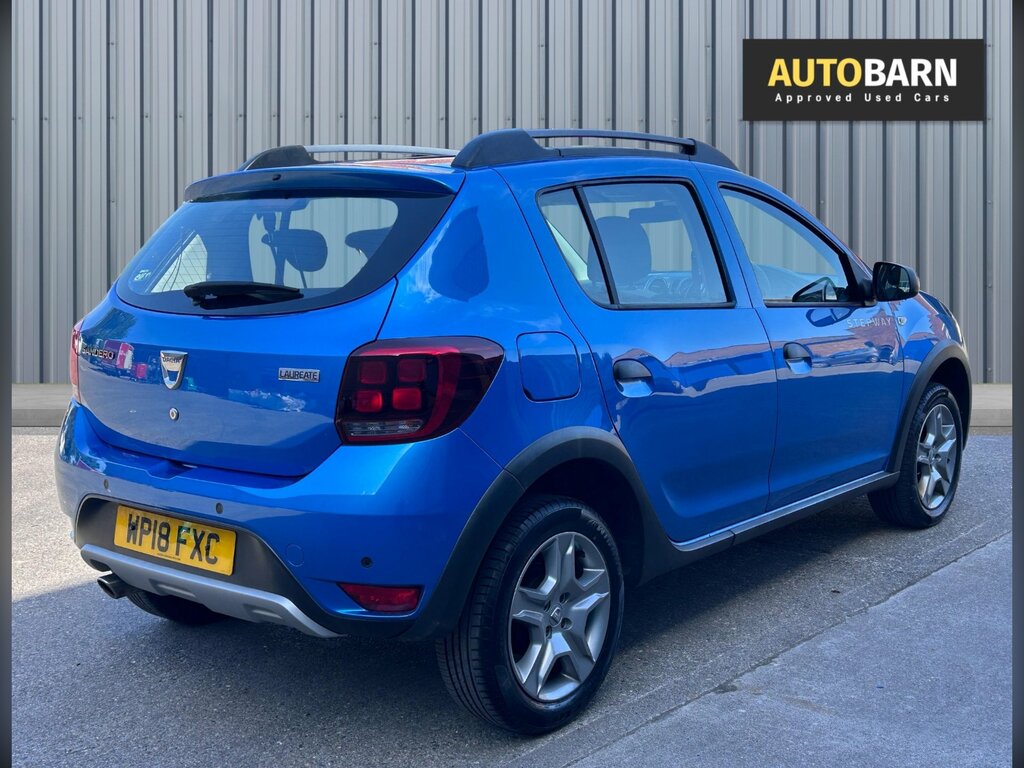 Dacia Sandero Stepway 1.5 Dci Laureate Hatchback Euro WP18FXC Blue #4