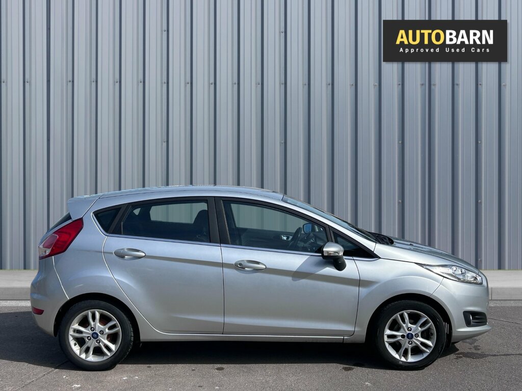 Ford Fiesta 1.25 Zetec Hatchback Euro 6 82 FH15MEU Silver #5