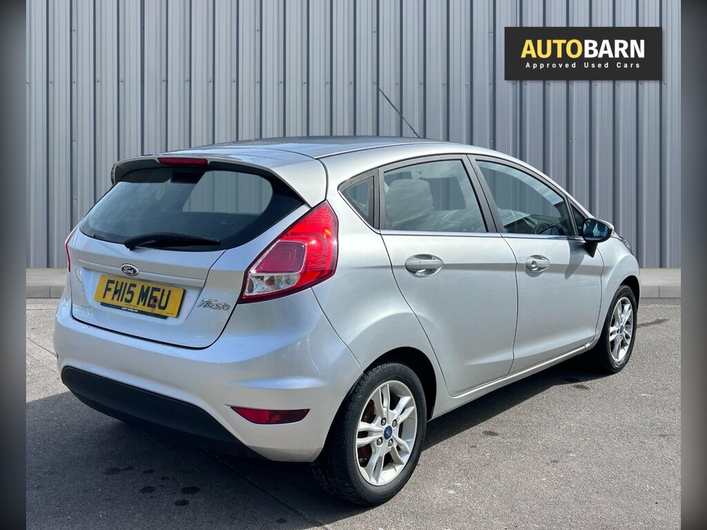 Ford Fiesta 1.25 Zetec Hatchback Euro 6 82 FH15MEU Silver #4