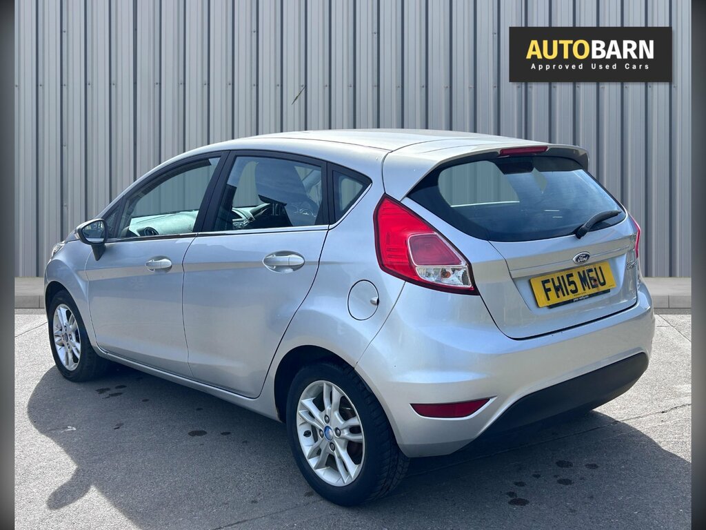 Ford Fiesta 1.25 Zetec Hatchback Euro 6 82 FH15MEU Silver #3