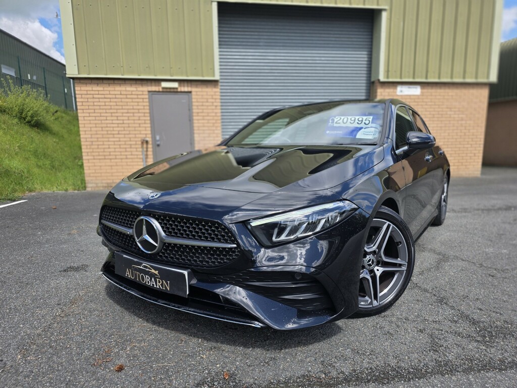 Mercedes-Benz A Class Hatchback 1.3 A180h Mhev Amg Line 2023 Black