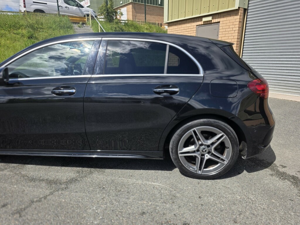 Mercedes-Benz A Class Hatchback 1.3 A180h Mhev Amg Line 2023 RE23PNF Black #4