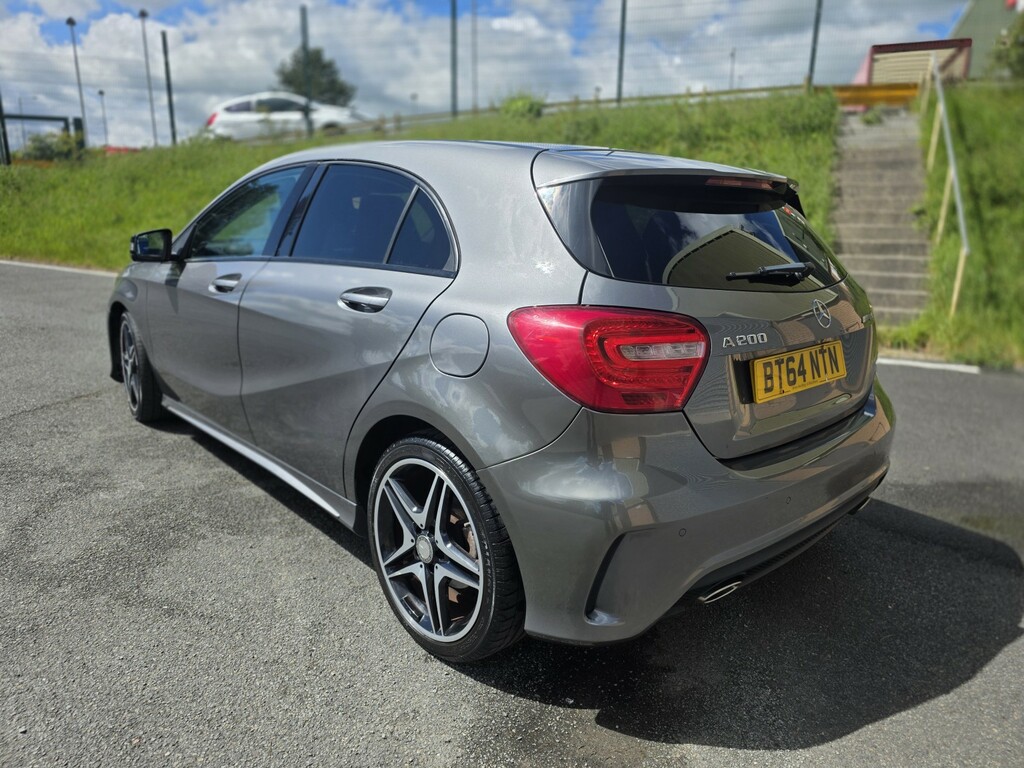 Mercedes-Benz A Class Hatchback 2.1 A200 Cdi Amg Sport 2015 BT64NTN Grey #5