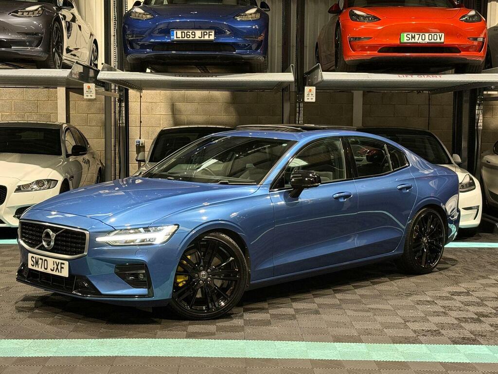 Volvo S60 Saloon 2.0 T5 R-design Plus Euro 6 Ss SM70JXF Blue #3