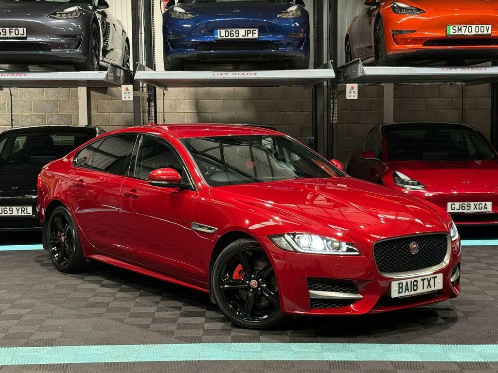 Jaguar XF Saloon 2.0D R-sport Euro 6 Ss 201818 Red