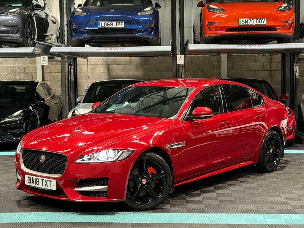 Jaguar XF Saloon 2.0D R-sport Euro 6 Ss 201818 Red #3