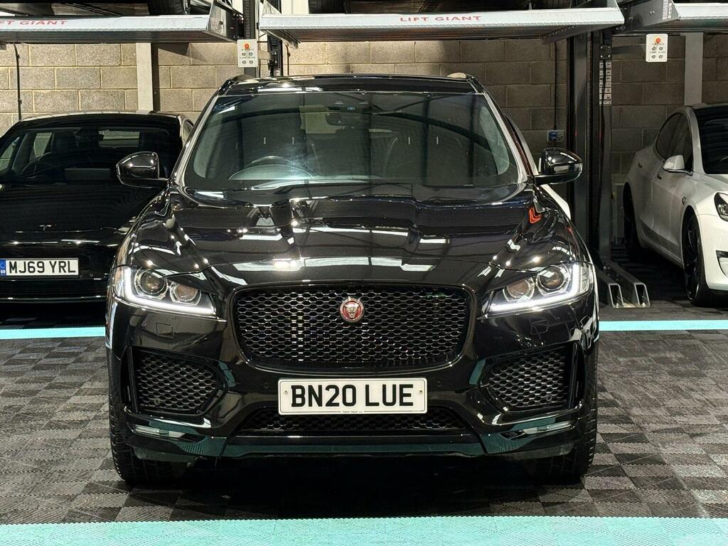 Jaguar F-Pace Suv 2.0 D180 Chequered Flag Awd Euro 6 Ss BN20LUE Black #2