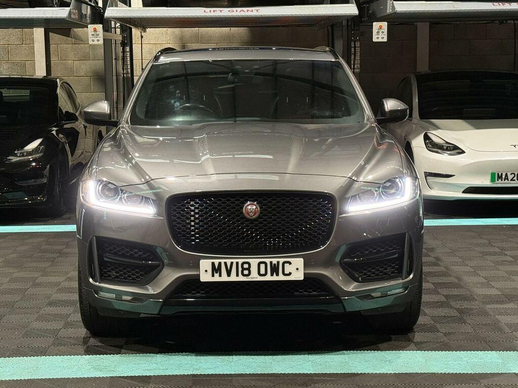 Jaguar F-Pace Suv 2.0 D180 R-sport Awd Euro 6 Ss 20 MV18OWC Grey #2