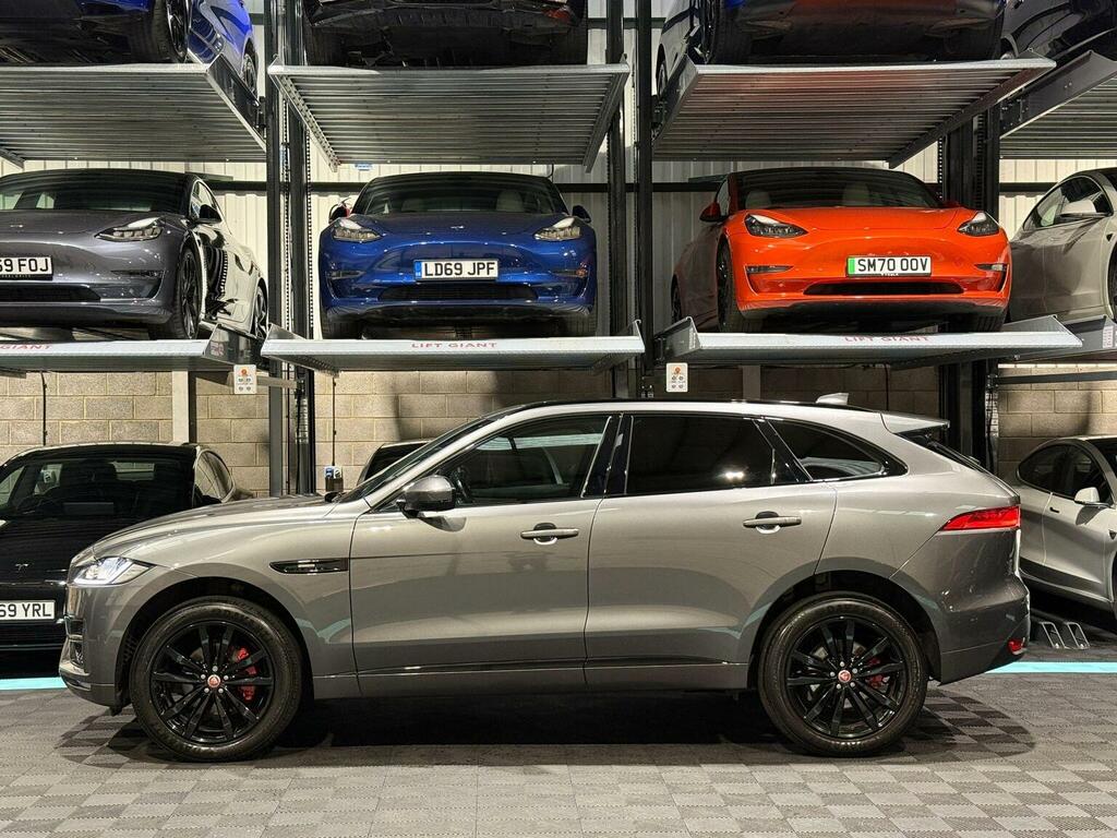 Jaguar F-Pace Suv 2.0 D180 R-sport Awd Euro 6 Ss 20 MV18OWC Grey #4