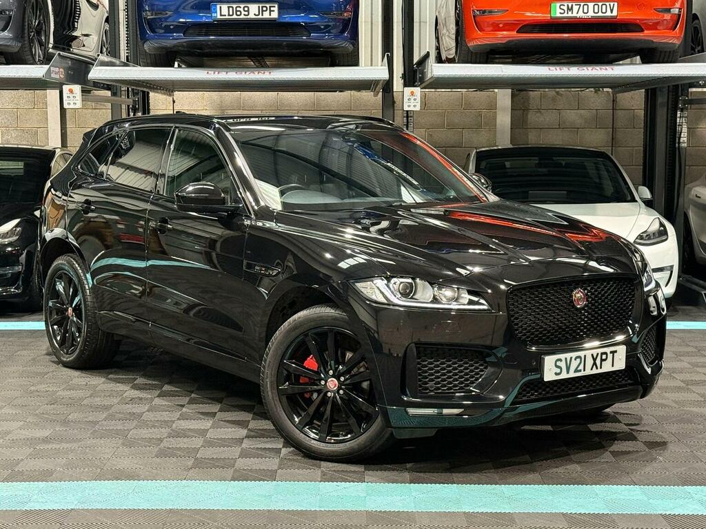 Jaguar F-Pace Suv 2.0 D180 Chequered Flag Awd Euro 6 Ss Black