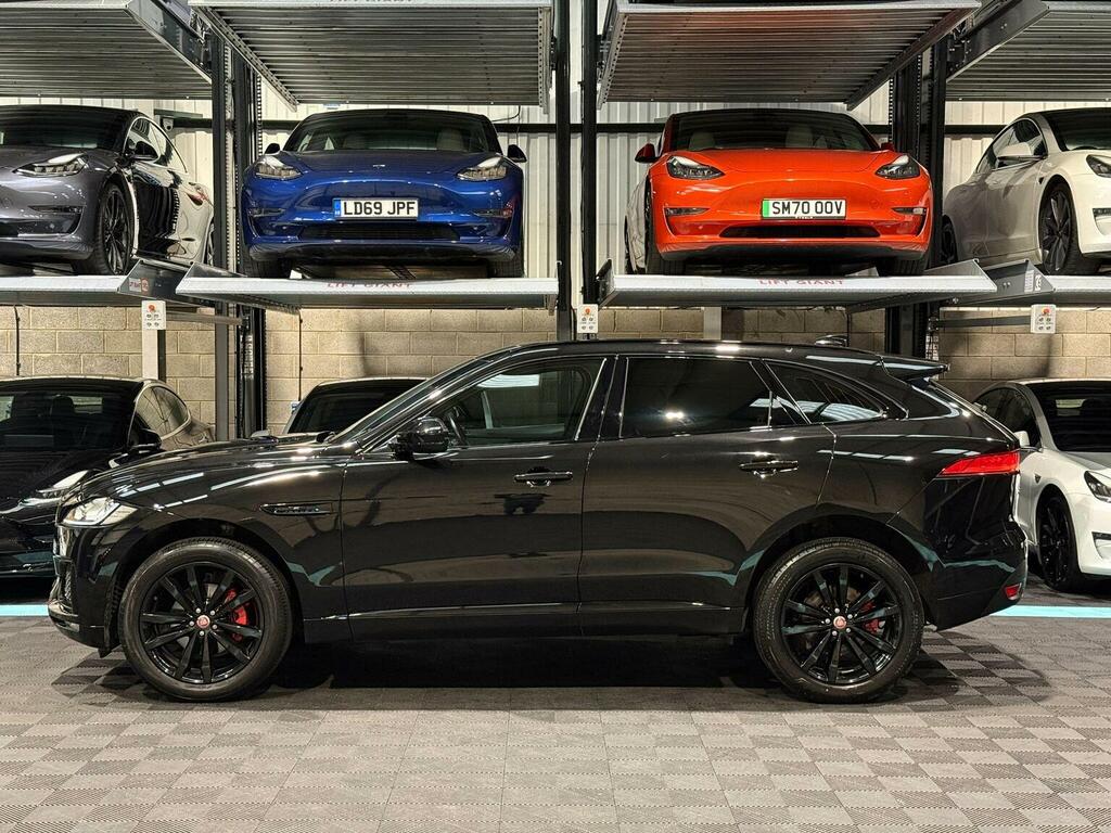 Jaguar F-Pace Suv 2.0 D180 Chequered Flag Awd Euro 6 Ss SV21XPT Black #4