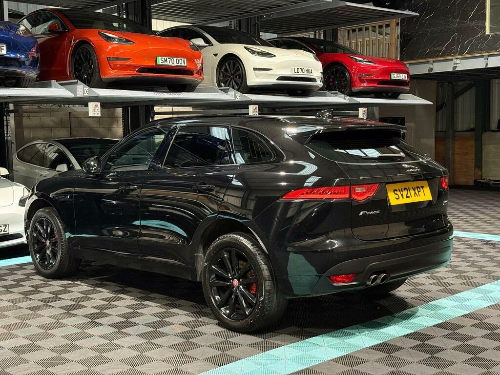 Jaguar F-Pace Suv 2.0 D180 Chequered Flag Awd Euro 6 Ss SV21XPT Black #5