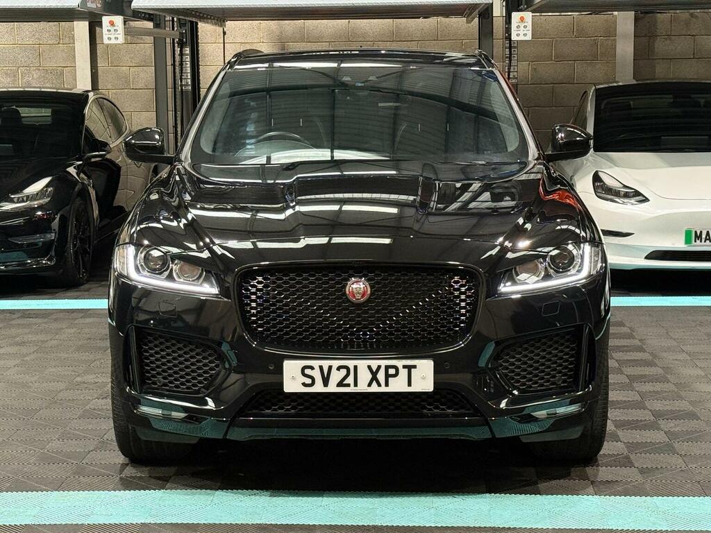 Jaguar F-Pace Suv 2.0 D180 Chequered Flag Awd Euro 6 Ss SV21XPT Black #2