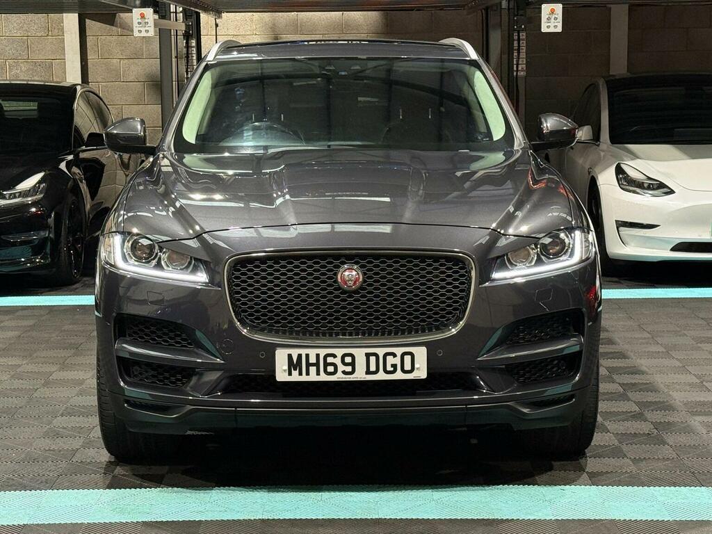 Jaguar F-Pace Suv 2.0 P250i Portfolio Awd Euro 6 Ss MH69DGO Grey #2