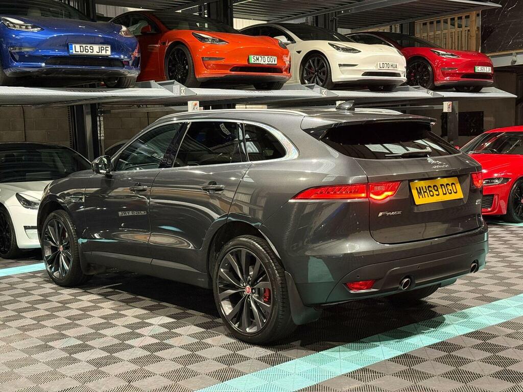 Jaguar F-Pace Suv 2.0 P250i Portfolio Awd Euro 6 Ss MH69DGO Grey #5