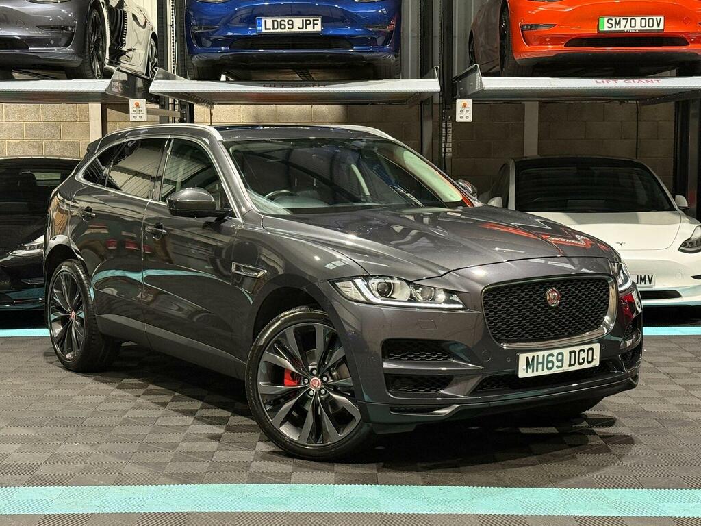 Jaguar F-Pace Suv 2.0 P250i Portfolio Awd Euro 6 Ss Grey