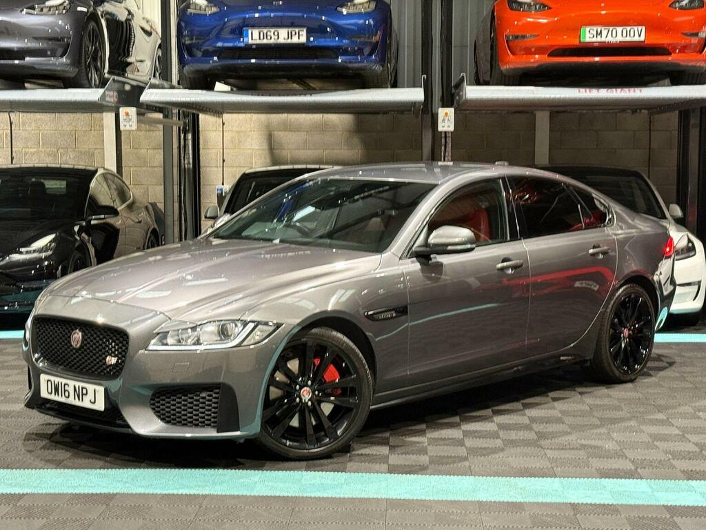 Jaguar XF Saloon 3.0D V6 S Euro 6 Ss 201616 OW16NPJ Grey #3
