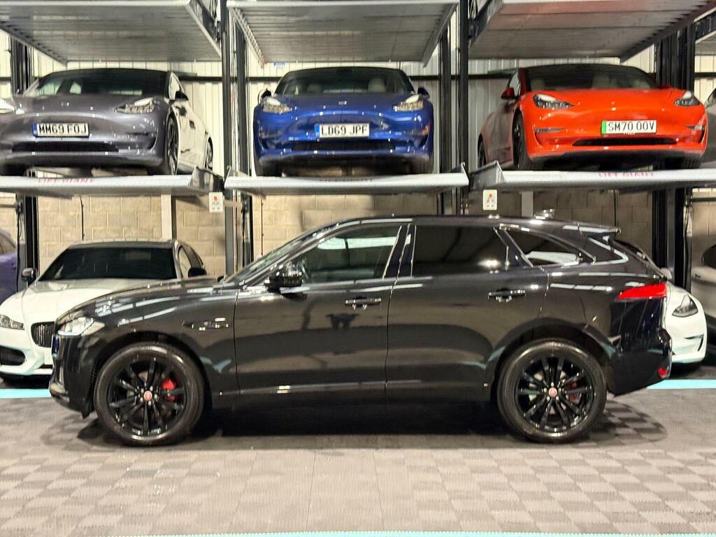 Jaguar F-Pace Suv 2.0 D180 Chequered Flag Awd Euro 6 Ss LX20NNH Black #4