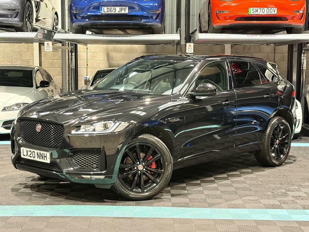 Jaguar F-Pace Suv 2.0 D180 Chequered Flag Awd Euro 6 Ss LX20NNH Black #3