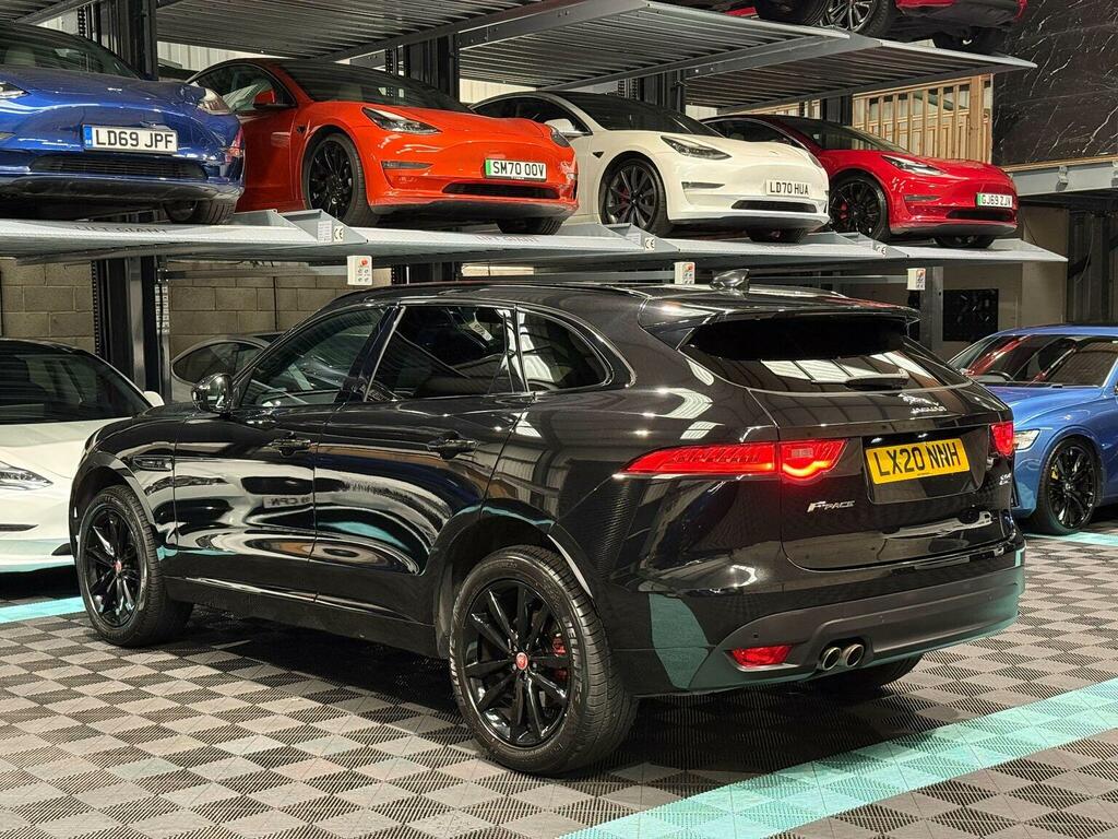 Jaguar F-Pace Suv 2.0 D180 Chequered Flag Awd Euro 6 Ss LX20NNH Black #5