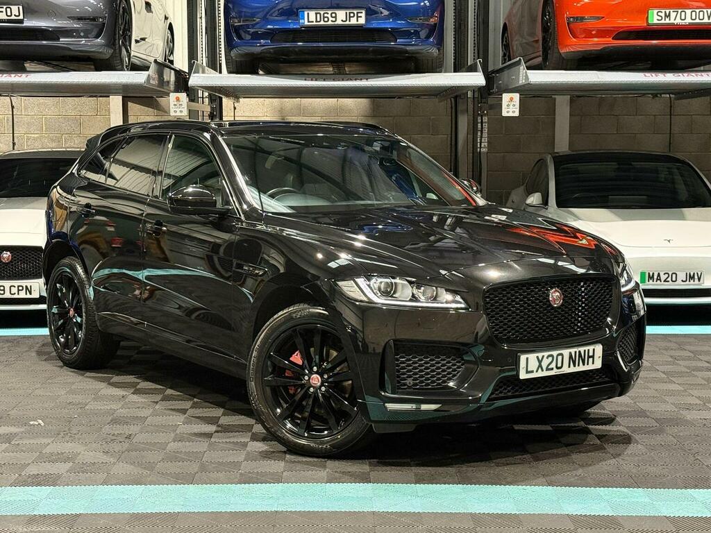 Jaguar F-Pace Suv 2.0 D180 Chequered Flag Awd Euro 6 Ss Black