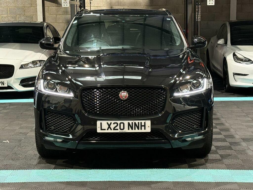 Jaguar F-Pace Suv 2.0 D180 Chequered Flag Awd Euro 6 Ss LX20NNH Black #2