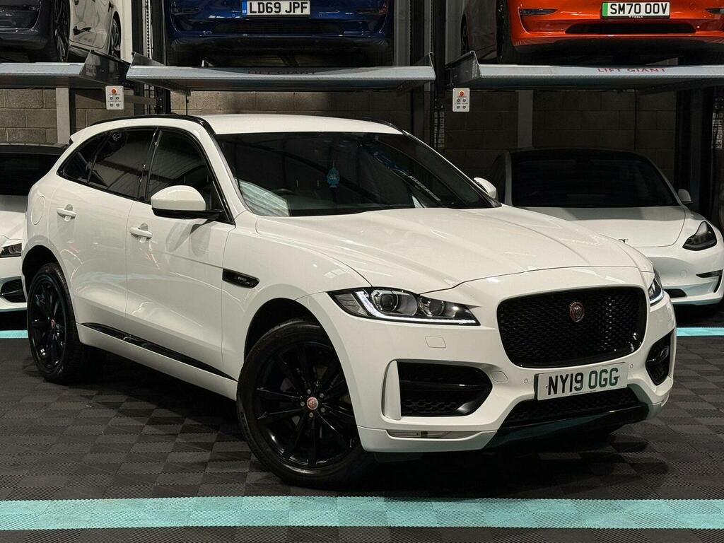 Jaguar F-Pace Suv 2.0 D180 R-sport Awd Euro 6 Ss 20 White