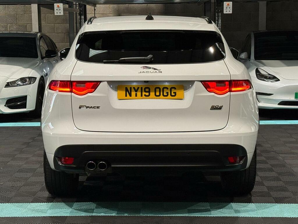 Jaguar F-Pace Suv 2.0 D180 R-sport Awd Euro 6 Ss 20 NY19OGG White #6
