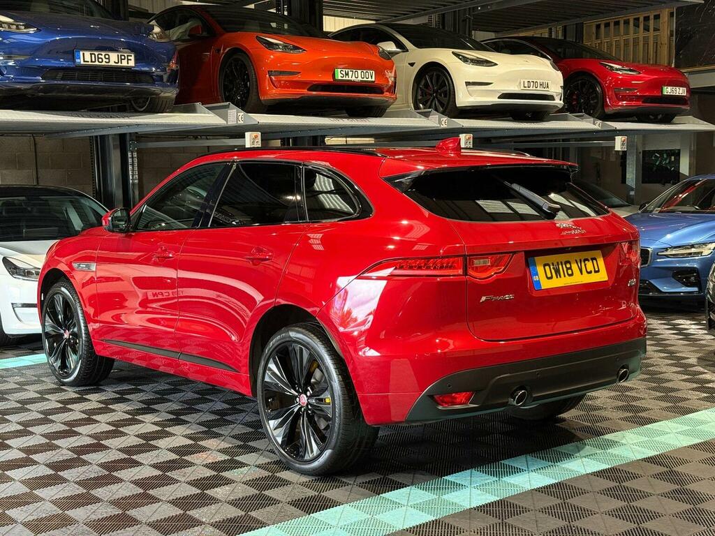 Jaguar F-Pace 2.0 P250i R-sport Awd Euro 6 Ss Red #5