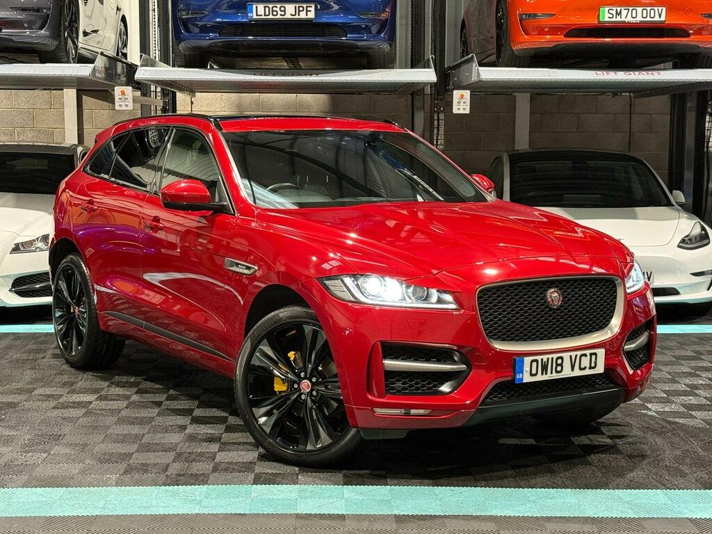 Jaguar F-Pace 2.0 P250i R-sport Awd Euro 6 Ss Red