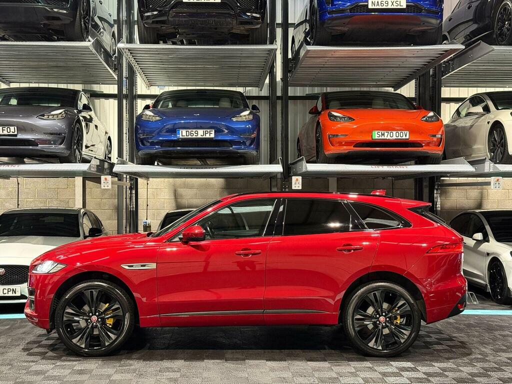 Jaguar F-Pace 2.0 P250i R-sport Awd Euro 6 Ss Red #4