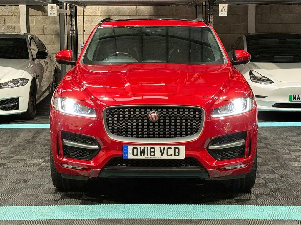 Jaguar F-Pace 2.0 P250i R-sport Awd Euro 6 Ss Red #2
