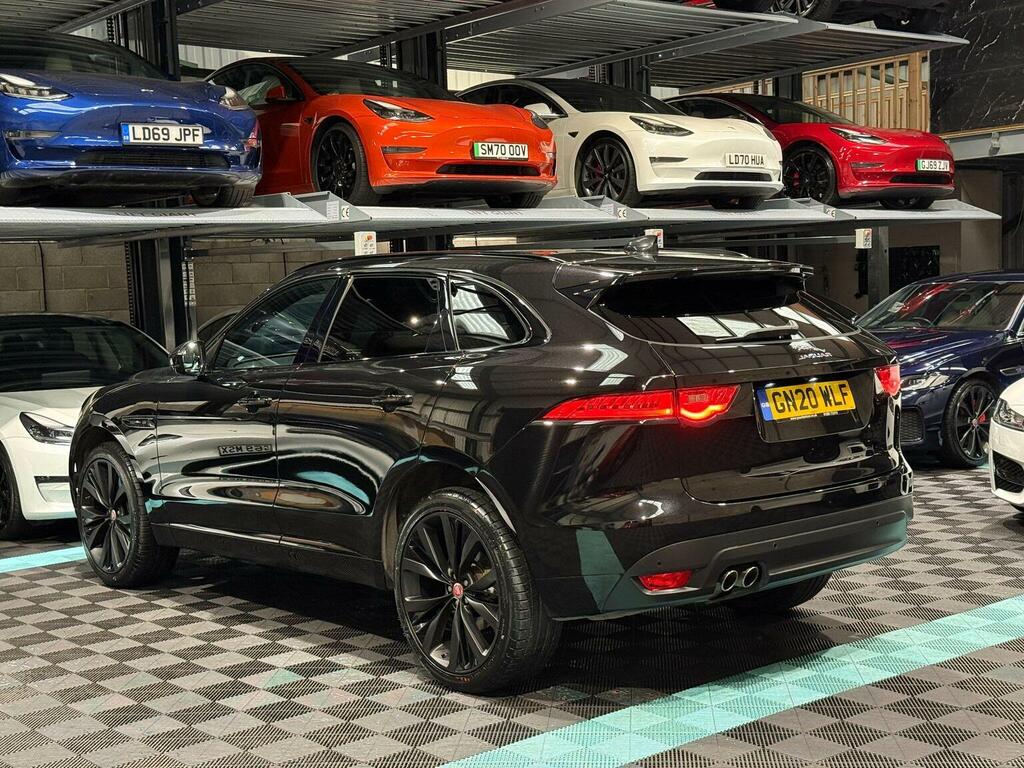 Jaguar F-Pace 2.0 D180 Chequered Flag Awd Euro 6 Ss GN20WLF Black #4
