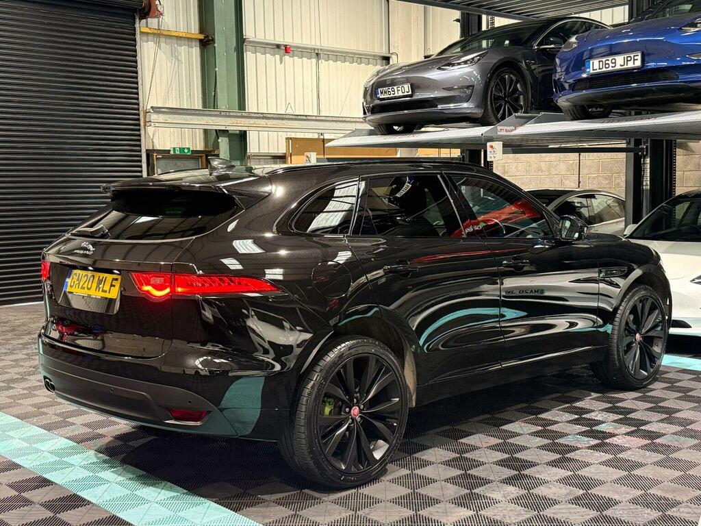 Jaguar F-Pace 2.0 D180 Chequered Flag Awd Euro 6 Ss GN20WLF Black #6