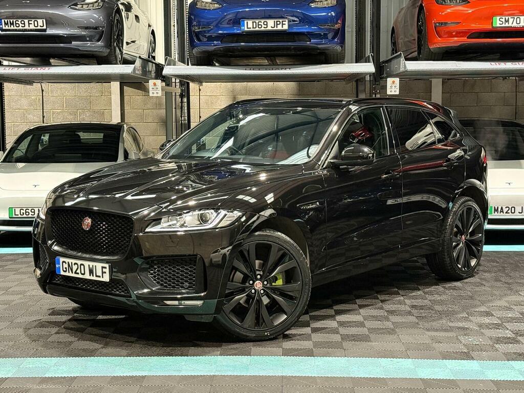 Jaguar F-Pace 2.0 D180 Chequered Flag Awd Euro 6 Ss GN20WLF Black #3