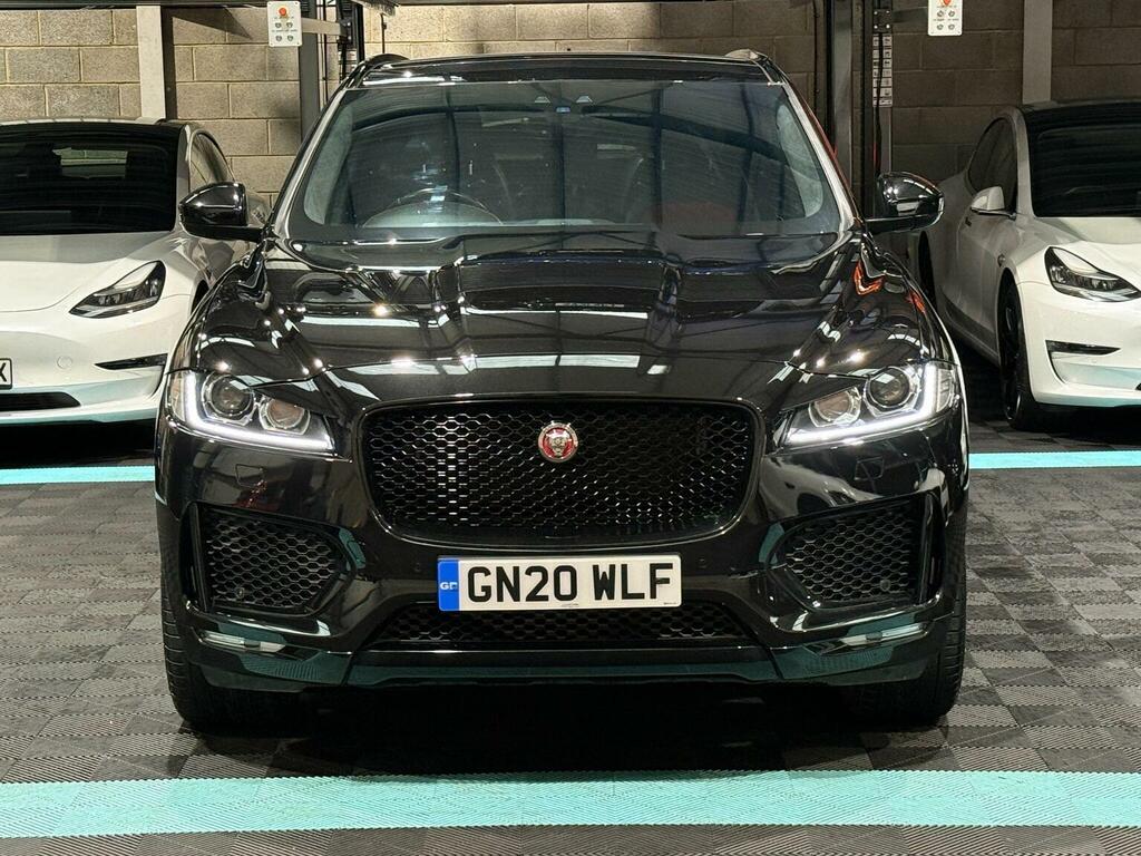 Jaguar F-Pace 2.0 D180 Chequered Flag Awd Euro 6 Ss GN20WLF Black #2