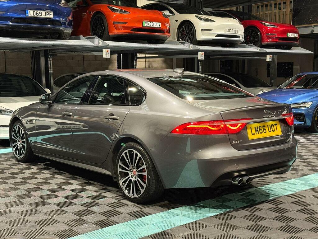 Jaguar XF Saloon 2.0D R-sport Euro 6 Ss 201666 LM66UOT Grey #5