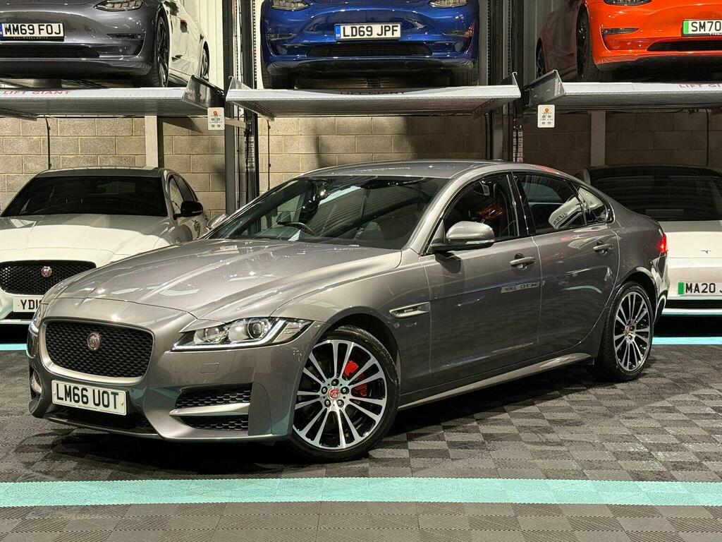 Jaguar XF Saloon 2.0D R-sport Euro 6 Ss 201666 LM66UOT Grey #3