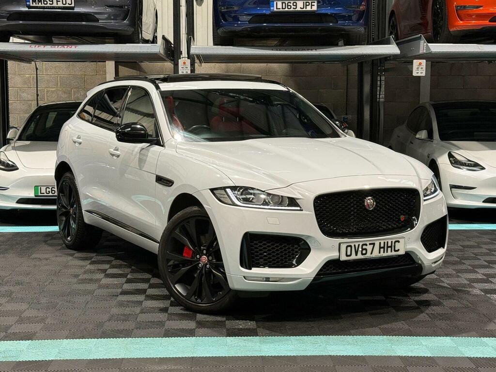 Jaguar F-Pace Suv 3.0 D300 V6 S Awd Euro 6 Ss 2017 White