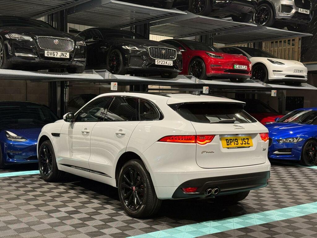 Jaguar F-Pace Suv 2.0 D180 Chequered Flag Awd Euro 6 Ss BP19JSZ White #5