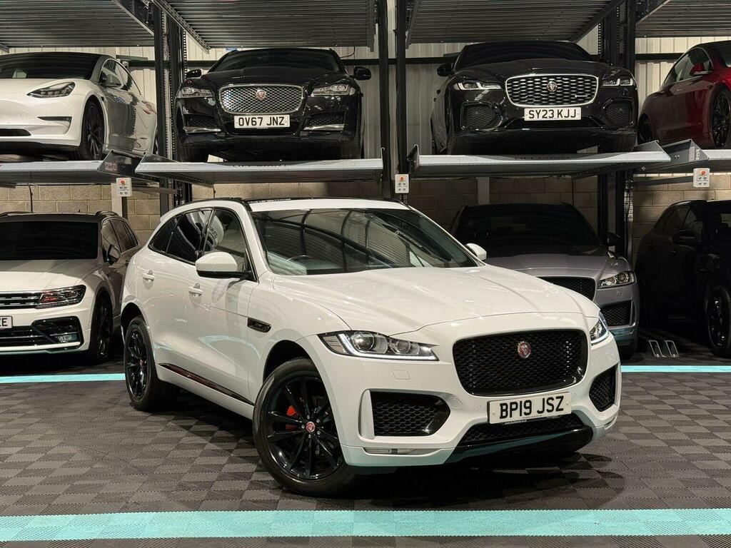 Jaguar F-Pace Suv 2.0 D180 Chequered Flag Awd Euro 6 Ss White