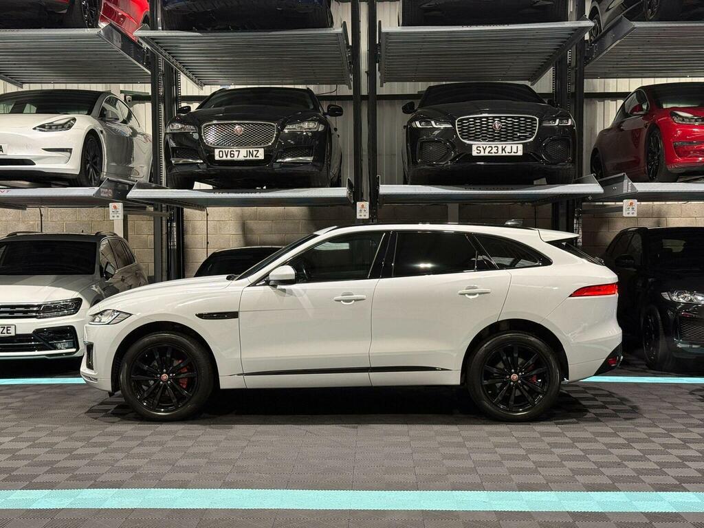 Jaguar F-Pace Suv 2.0 D180 Chequered Flag Awd Euro 6 Ss BP19JSZ White #4