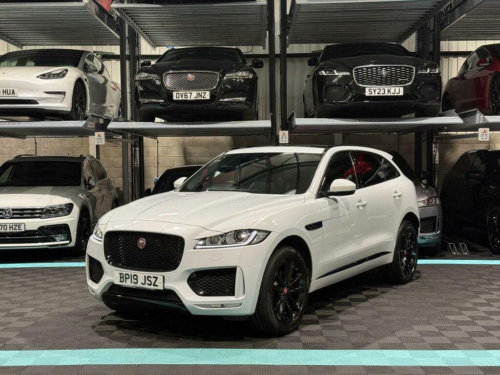 Jaguar F-Pace Suv 2.0 D180 Chequered Flag Awd Euro 6 Ss BP19JSZ White #3