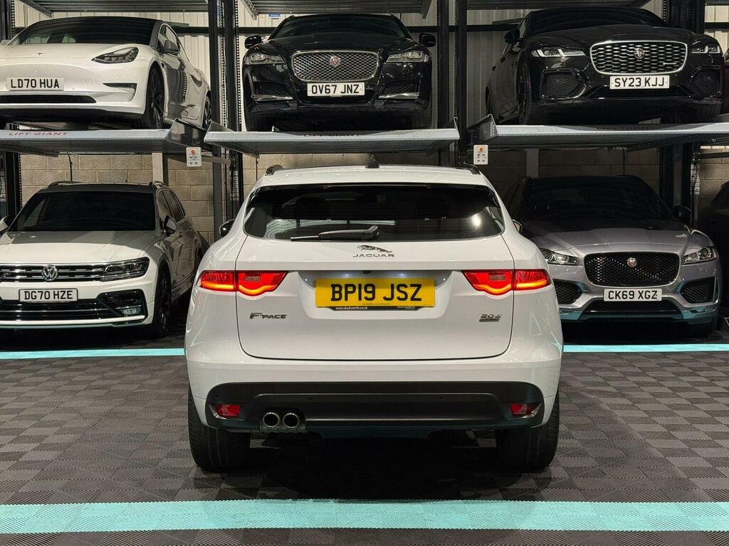 Jaguar F-Pace Suv 2.0 D180 Chequered Flag Awd Euro 6 Ss BP19JSZ White #6